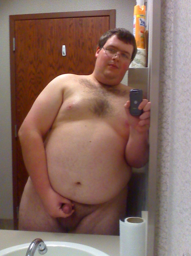 Chubby man nude