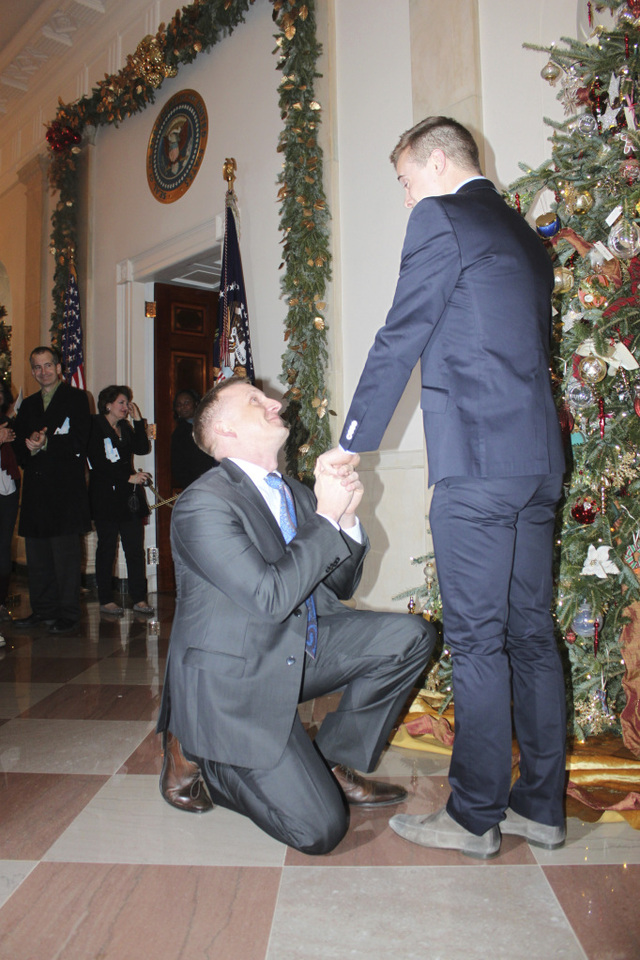 active duty gay sex white news house marriage same proposal