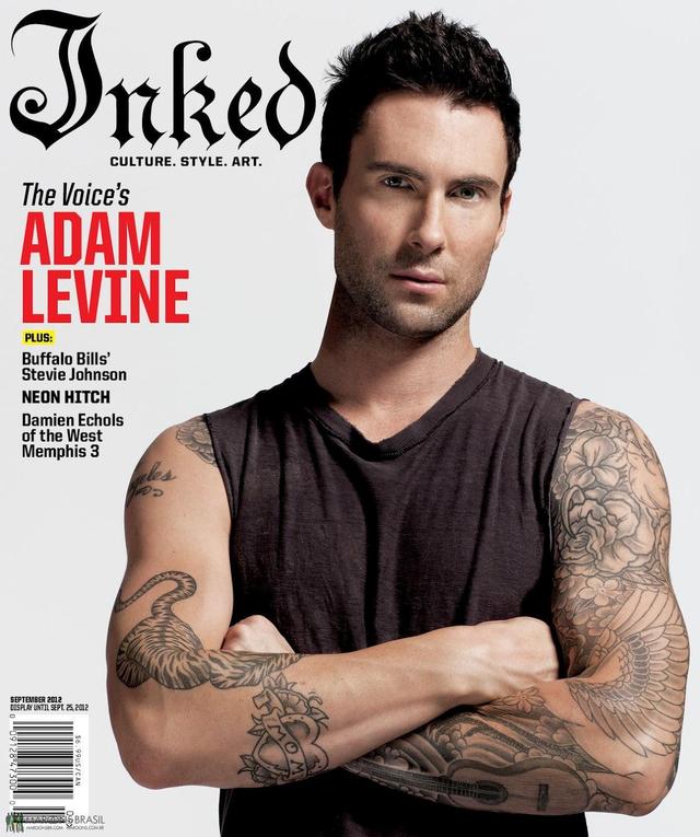 adam levine gay porn adam celebrity levine who question inked profiles entertainment desirable