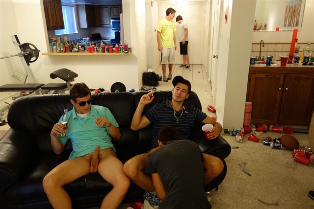 bareback gay sex porn porn category gets gay amateur out fraternity frat pledge barebacked drunk passed