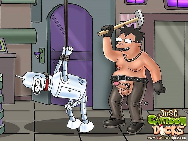 bdsm gay porn Pic dicks cartoon bdsm futurama