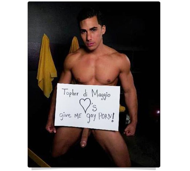 be in gay porn porn gay loves topher give dimaggio resources