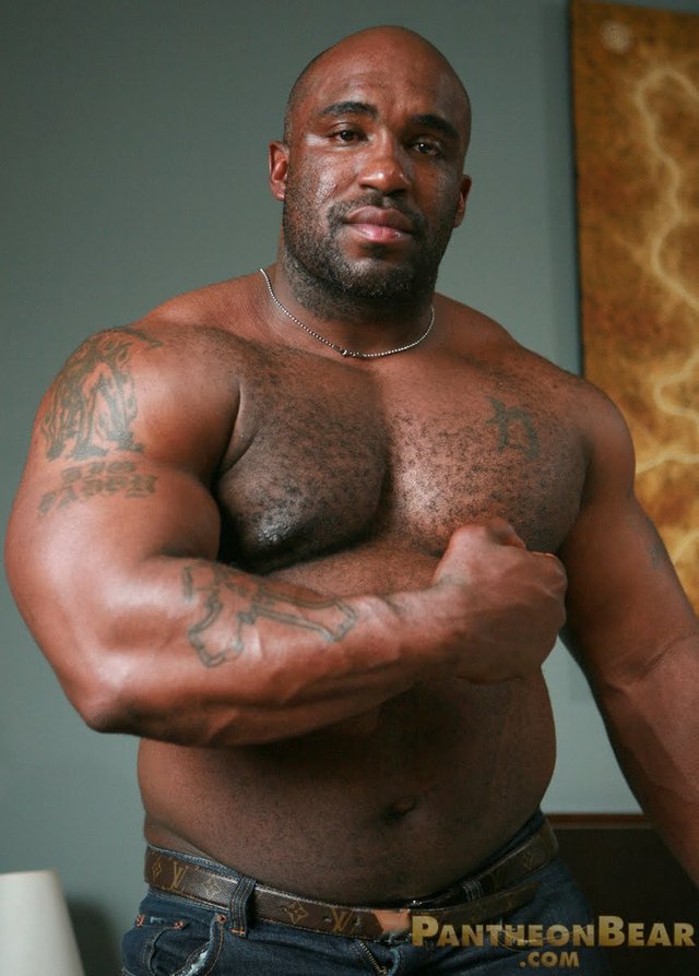 big black muscle men muscle black men media