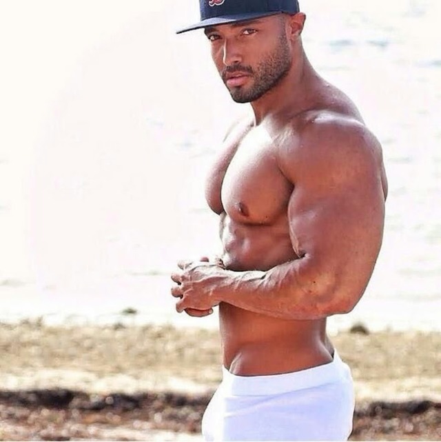 black hunk muscle hunk black page god good tuesday temptation almighty