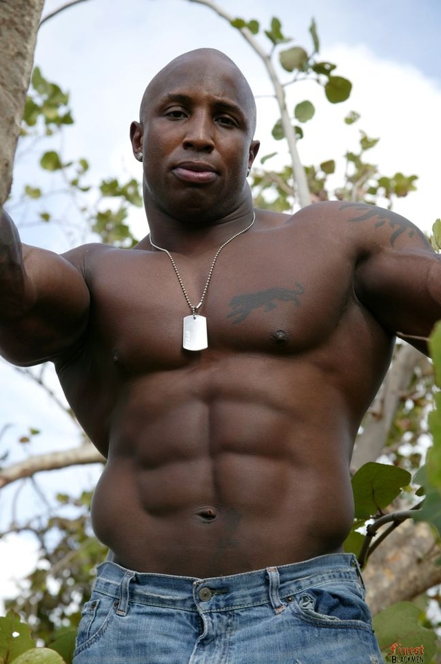 black naked muscle men finest black men zeus