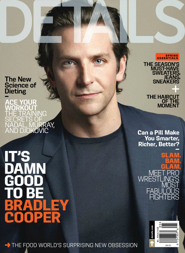 Bradley Cooper Gay Nude magazine may bradley cooper details covers