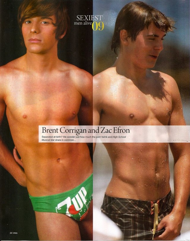 Brent Corrigan Porn porn gay media original brent popular who corrigan dna zac efron speedo entertainment culture tagged