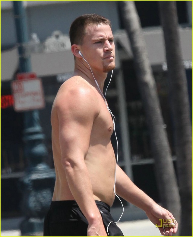 Channing Tatum Porn media shirtless channing tatum running