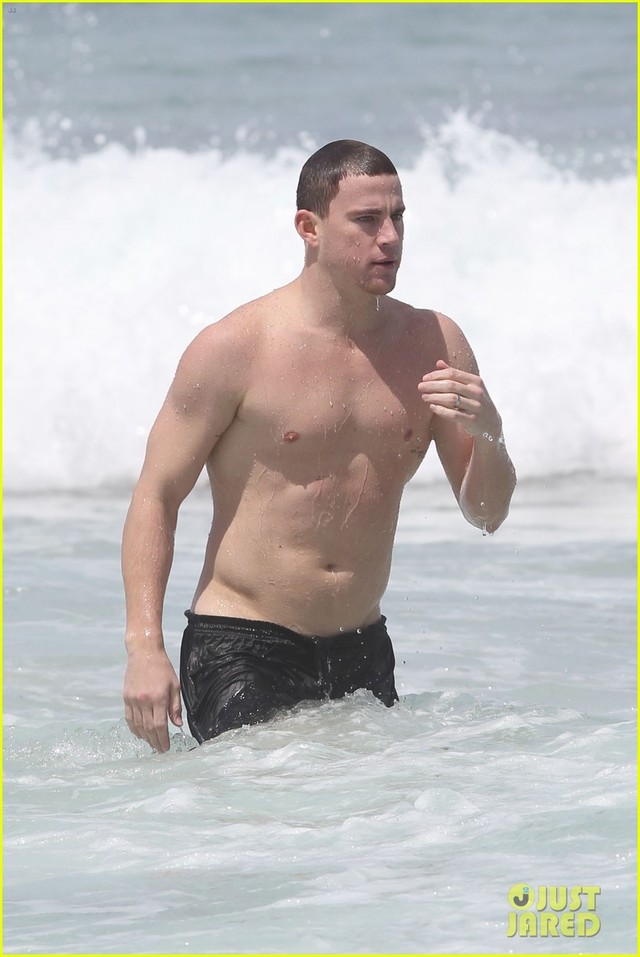 Channing Tatum Porn page media shirtless threads channing tatum beach merged