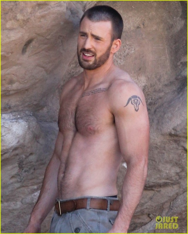 Chris Evans Gay Nude magazine chris shirtless evan details