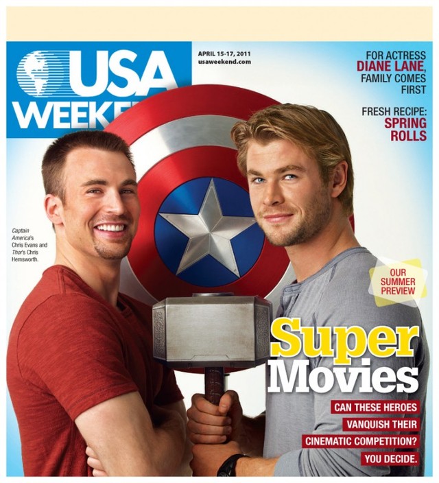 Chris Evans Porn chris evans hemsworth weekly usa