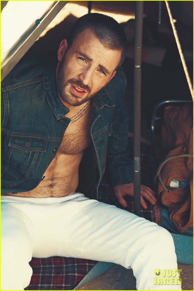 Chris Evans Porn magazine chris shirtless should more evans cover details