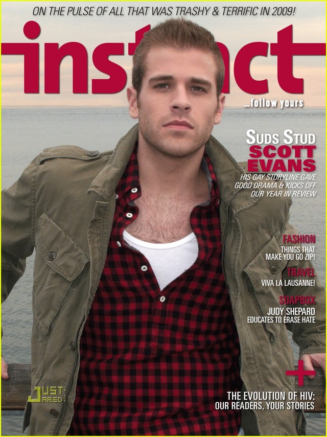 Chris Evans Porn magazine gay chris scott evans cover covers instinct bro