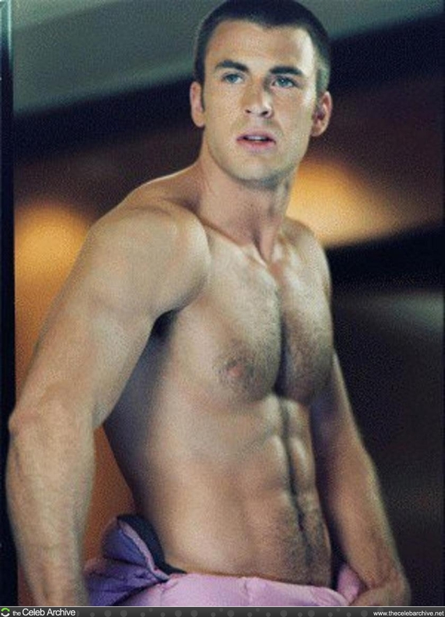 Chris Evans Porn chris shirtless who evans would four fantastic rather pine