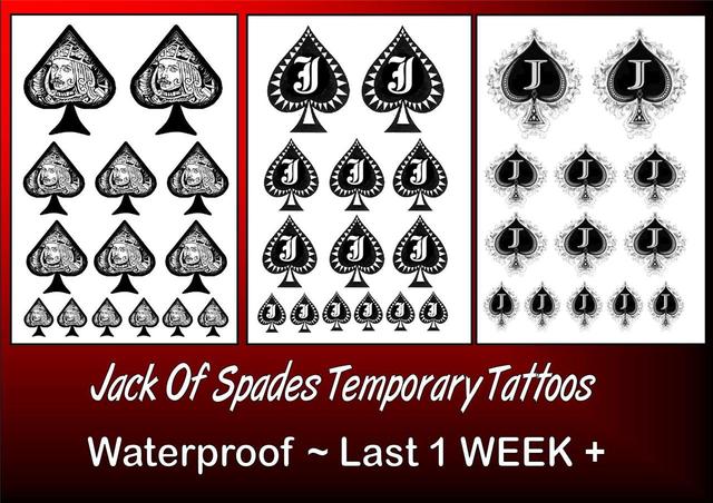 Fetish Gay Pics black gay week jack tattoos fetish spades itm imgdata webimg hotwife waterproof temporary