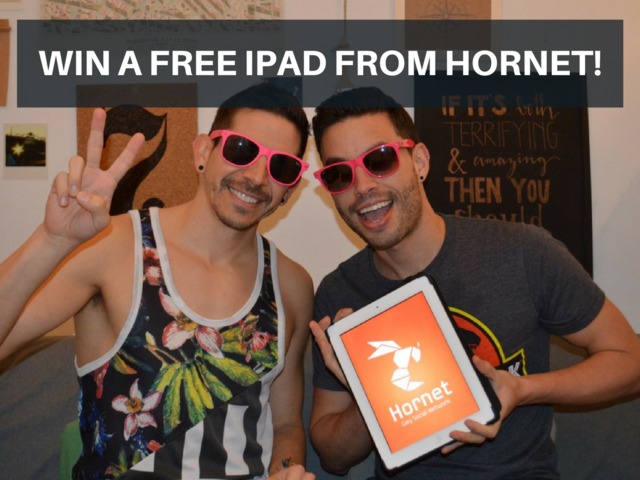 free gay pics from gay win free giving ipad away social network were hornet