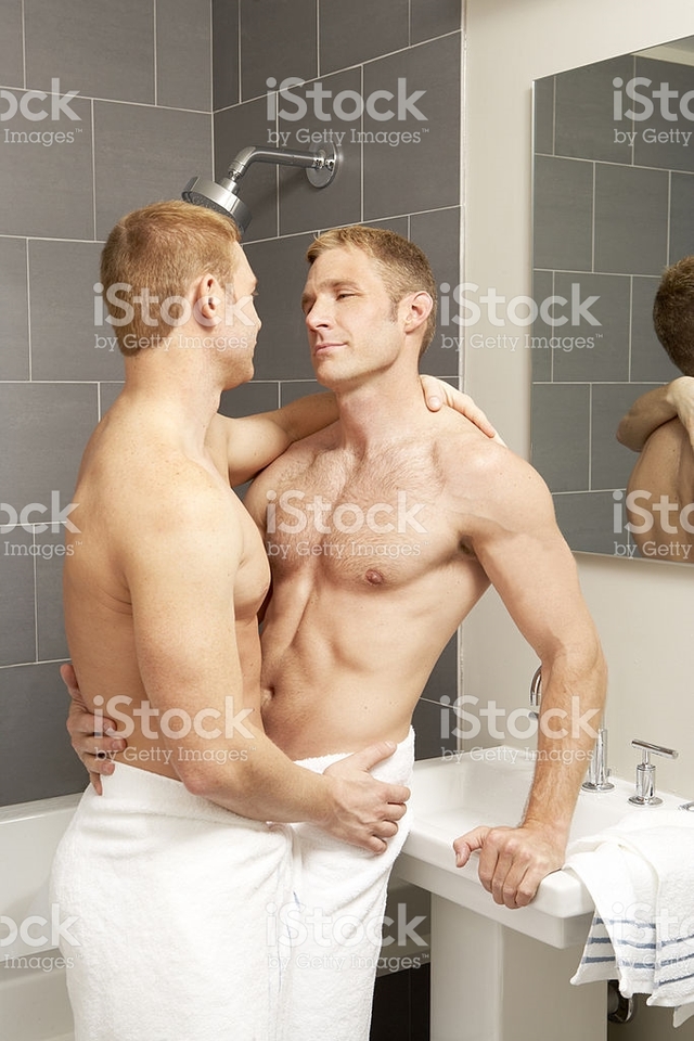 Gay men with toys men gay photos picture man bathroom embrace