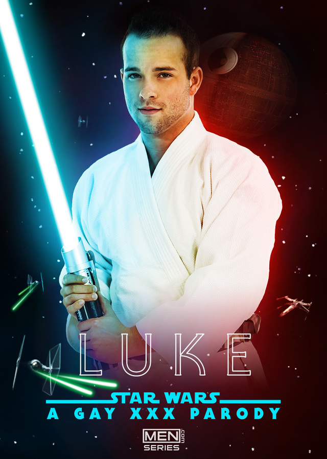 Gay porn porn gay star portrait luke parody wars