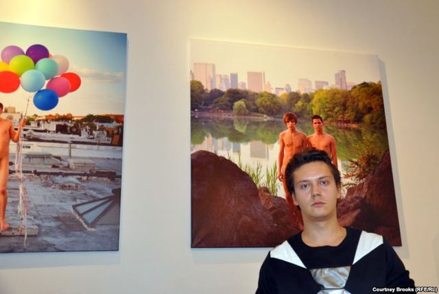 Gay Russian Man Naked gay artist russian kargaltsev exposes asylum seekers
