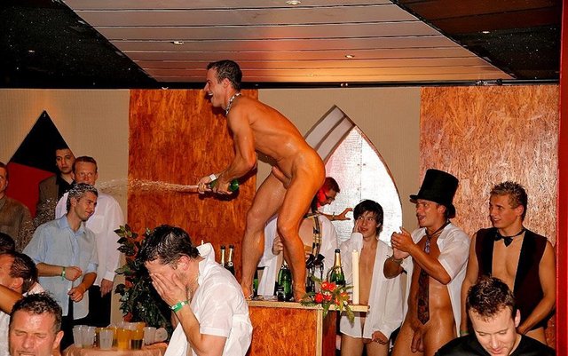 Gay sex parties naked man hot party davos