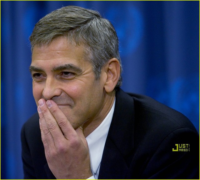 George Clooney Gay Nude gay george clooney peace messenger