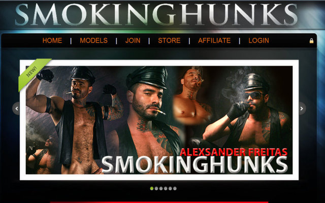 Hunks Gay Porn screenshots hunks tour smoking reviews