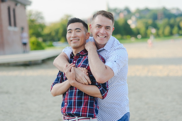 Interracial Gay Pics gay couple asian session beach interracial boston engagement carson