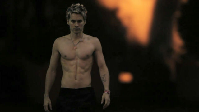 Jared Leto Gay Nude video shirtless music jared leto hurricane teaser