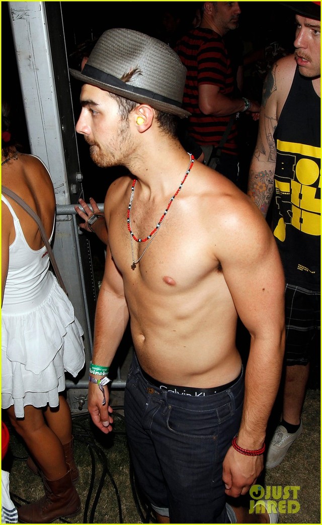 Joe Manganiello Porn stars shirtless joe jonas coachella