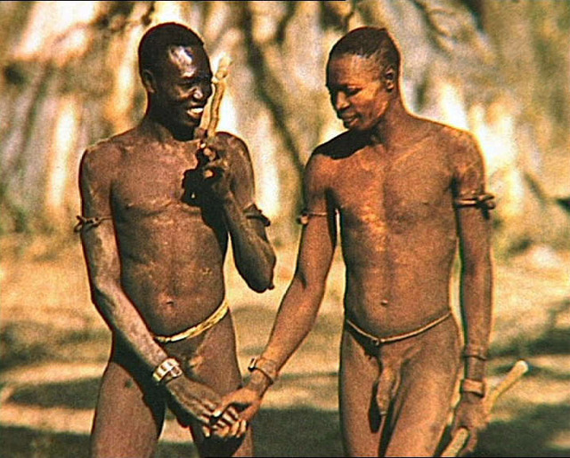 gay African guys nude hands hold