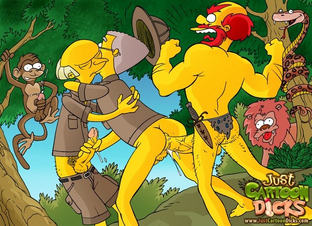 gay anime porn Picture gay simpsons toons