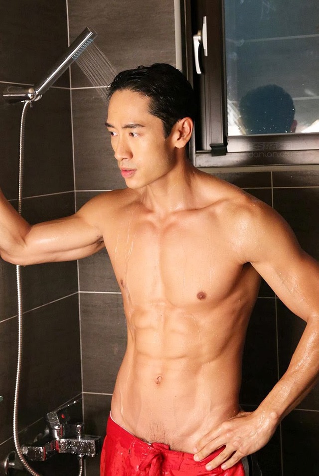 gay asian hunk porn hunk johnny asian shower