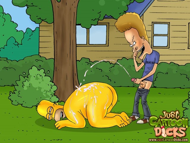 gay cartoon Pic porn gay fuck butt head toons beavis