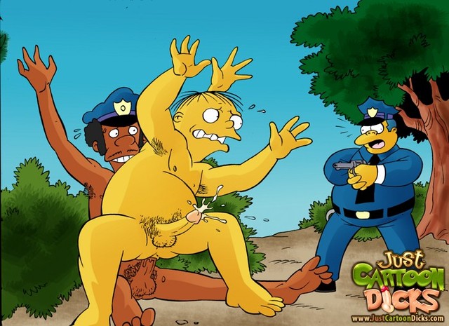 gay cartoon Pic sex gay simpson simpsons bart