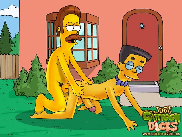 gay cartoon porns porn gay simpsons