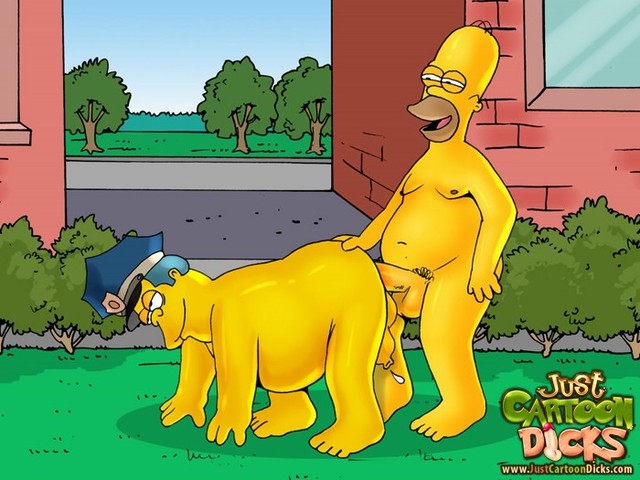 gay cartoons porn Pics gay simpsons toons