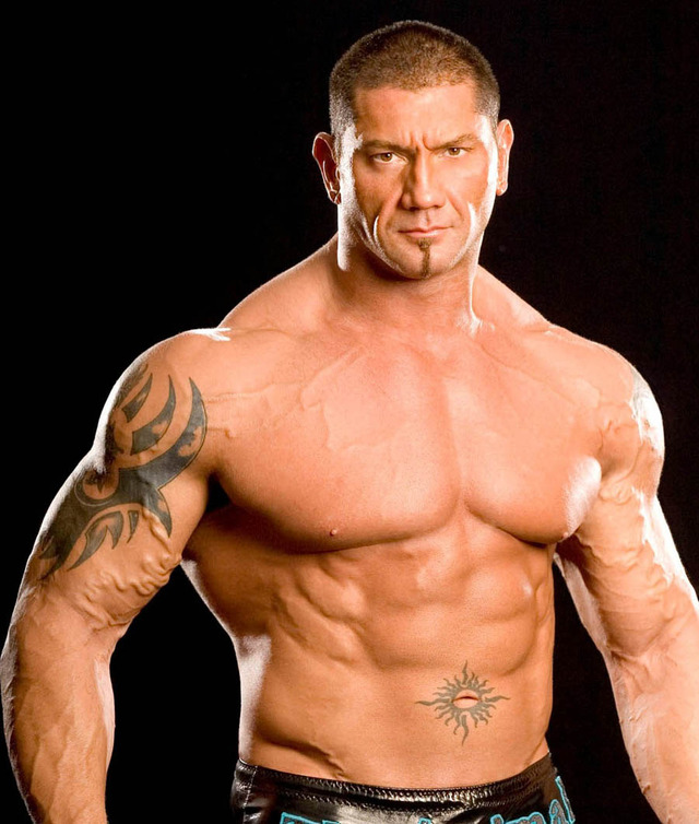 giant muscle men dave muscles batista