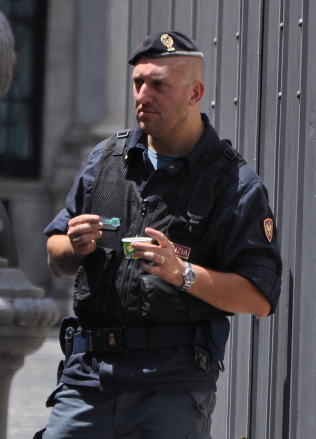Italian muscle men muscle italian law police macho enforcement