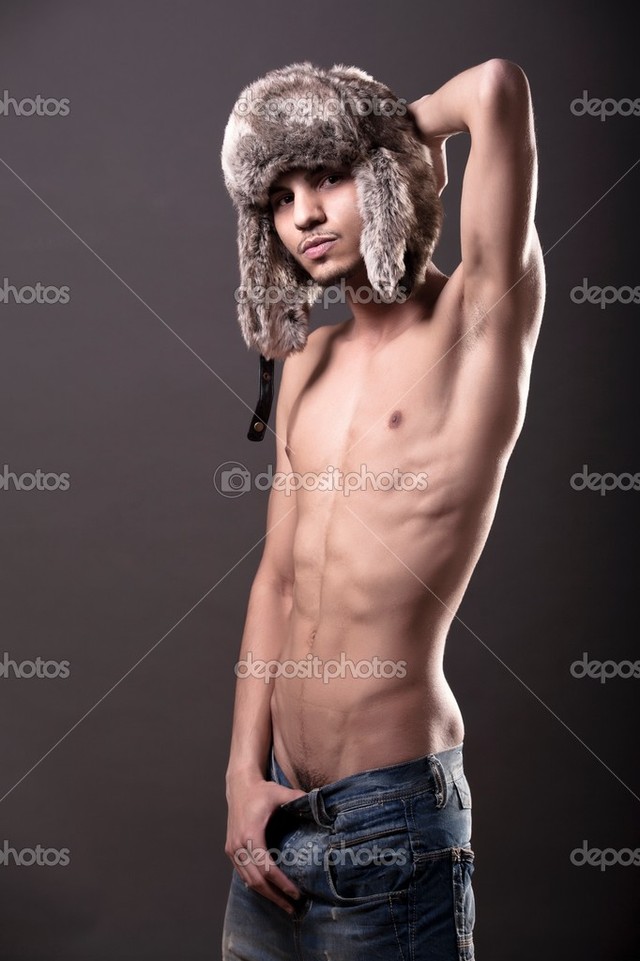 naked gay guy Pic naked gay photo guy posing half depositphotos stock busby