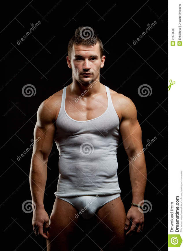 naked muscular guys naked muscular photo young guy sexy posing wet stock vest