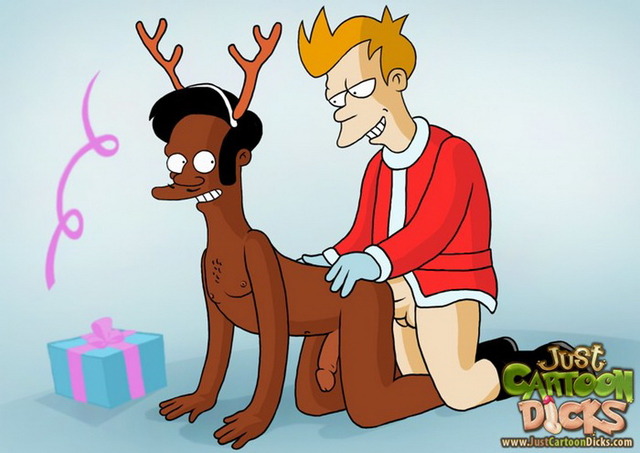 nasty gay porn gay dicks cartoon christmas nasty simpsons