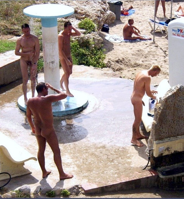 nude lads pics nude beach shower lads