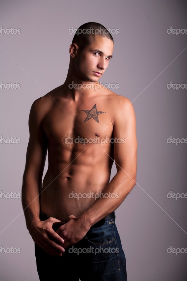 nude muscled men muscular photo nude man depositphotos stock semi