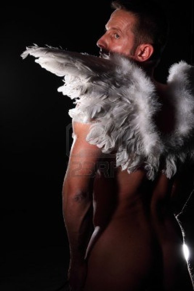 nude muscular black men from muscular photo nude man behind lucaph wings