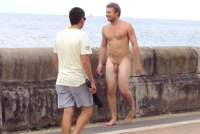 pics of nude hot guys nude guy hot beach goes damn