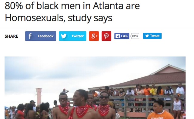 pictures of gay black men black men gay are says study homosexuals atlanta percent tmzworldnews