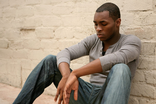 pictures of gay black men american african depressed