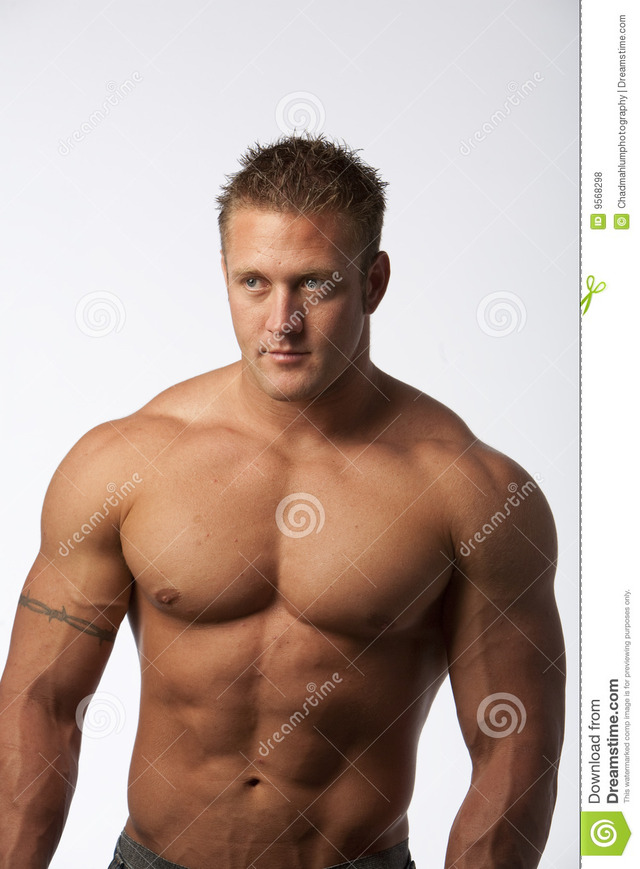 sexy bodybuilder man muscle white photos man free stock royalty