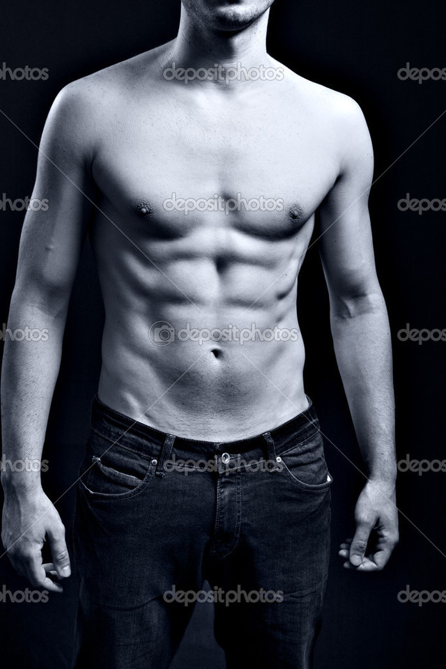 sexy muscular black men ripped muscular photo man abs sexy depositphotos stock