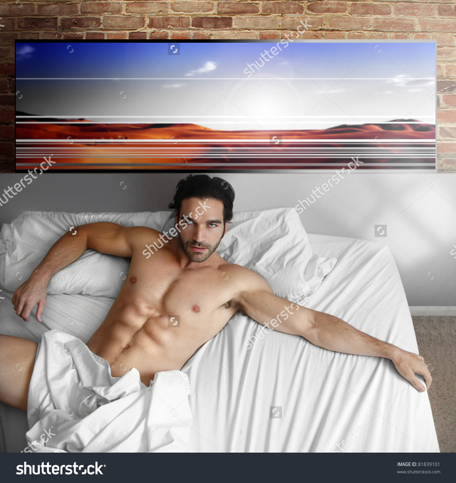 sexy nude male models pic photo model male nude bed sexy home back cool stock interior laying loft